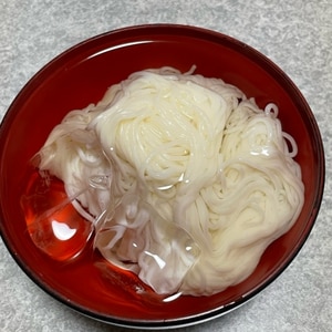 そうめんをおいしくゆでるコツ☆ひと手間で違います